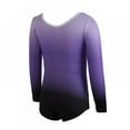 thumbnail image 5 of SYNPOS Gymnastics Leotards for Girls Long Sleeve Colorful Sparkle Leotard for Girl 5-12 Years, 5 of 13