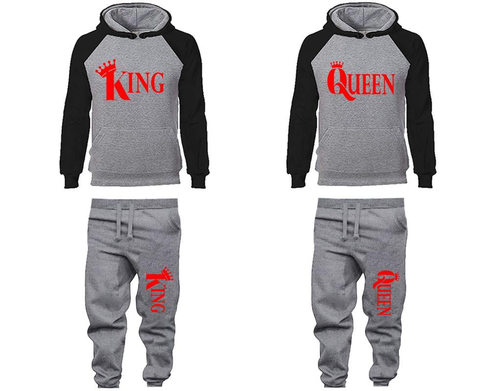 king and queen matching hoodies
