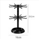 thumbnail image 4 of 2X Organizador de Joyas Soporte Giratorio para Presentación de Joyería de 2 Niveles, Torre Giratoria para Collares, Estante de Almacenamiento para Pendientes, Escaparate de Relojes, 4 of 5