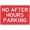 Warning Sign 4, variant on No After Hours Parking Sign 8"x12" Safety Restriction Alert Attention Caution Warning Notice Aluminum Metal Tin, After Hours Parking Ban Marker