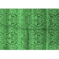 thumbnail image 1 of Ahgly Company Indoor Rectangle Oriental Emerald Green Industrial Area Rugs, 2' x 5', 1 of 4