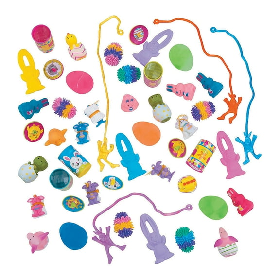 Easter Egg Filler Assortment (50 Pc) - Toys - 50 Pieces