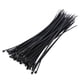 thumbnail image 5 of Advancent 100 unids/set de bridas para cables, organizador de bridas de nailon de plástico autoblocante, Cable de sujeción, bridas estándar negro 2piezas, 5 of 6