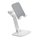 thumbnail image 1 of Soporte de escritorio para teléfono móvil Bling Bling ajustable y plegable color blanco, 1 of 10