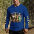 thumbnail image 4 of 250 Anniversary Usa Shirt Mens American Flag Print Casual T-Shirt Button Up Henley Pullover Tops 4th of July Outfits for Men, 4 of 7