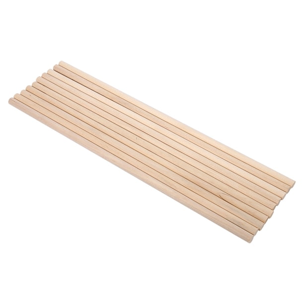 Palos de madera Palos artesanales Palos artísticos Espigas Varillas para postes Palos artesanales de madera Palos de madera10 varillas de madera de bricolaje de 30 cm de largo Mgaxyff No