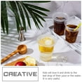 thumbnail image 2 of 50 Pcs Disposable Drink Cup Portable Drinking Cups Espresso Cold Brew Coffee with Lids Juice, 2 of 6