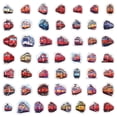 thumbnail image 2 of Paquete de pegatinas para motores de tren, 50 unidades, coloridas, de vinilo para locomotoras, 2 of 2