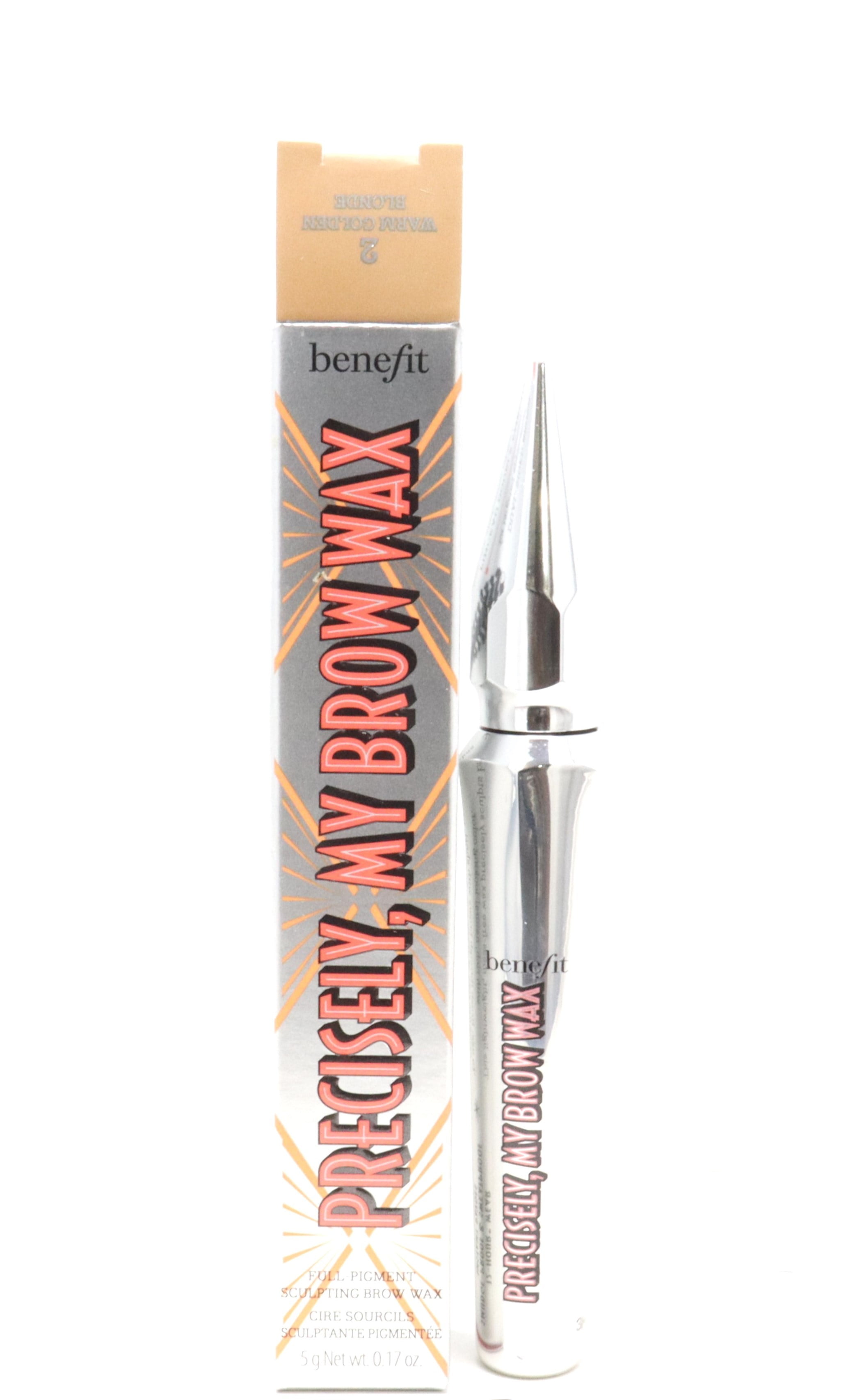 Benefit Precisely My Brow Wax Eyebrow Pencil 0.17oz 2 Warm Golden Blonde New