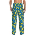thumbnail image 3 of Daiia Rubber Duck Men's Sleep Pant with Pockets and Drawstring,Pajama Pants-Medium, 3 of 9