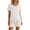 White, variant on Short Sets for Women Cute Ruffle Hem Short Sleeve Peter Pan Collar T Shirt and Shorts 2 Piece Matching Set Loungewear