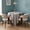 Gray, variant on Modern Kitchen Chair Set of 4, Upholstered Faux Leather Dining Chairs with Curved Back, Easy to Clean for Dining Room Restaurant Cafe, Gray