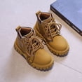 thumbnail image 2 of Botas Martin para niños, botas cortas de moda para niñas, botas amarillas, botas transpirables para niños, 2 of 5