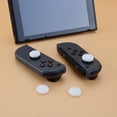 thumbnail image 4 of PlayVital Silicone Joystick Caps for Nintendo Switch, Switch Lite & OLED – Thumb Grip Covers, White, 4 of 8