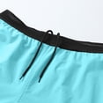 thumbnail image 4 of Aimik Men's Athletic Shorts Contrast Wide Waistband Drawstring Lightweight Summer Shorts for Jogging Training Daily Gym Sports, 4 of 6