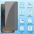 thumbnail image 3 of 3-PACK Privacy Screen Protector Compatible with Samsung Galaxy S25 Edge, Anti Spy Black Tempered Glass Protective Film for Samsung S25 Edge [Easy Installation] [Bubble Free] [Case Friendly], 3 of 9