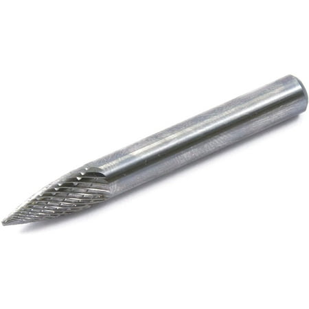 

Forney 60126 Tungsten Carbide Burr with 1/4-Inch Shank Tree Pointed 1/4-Inch