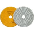 thumbnail image 3 of Stadea 4" PPW123B Diamond Polishing Pads Grit 30 Wet for Concrete Travertine Marble Terrazzo Glass Granite Stone Polishing, Pack of 2, 3 of 4
