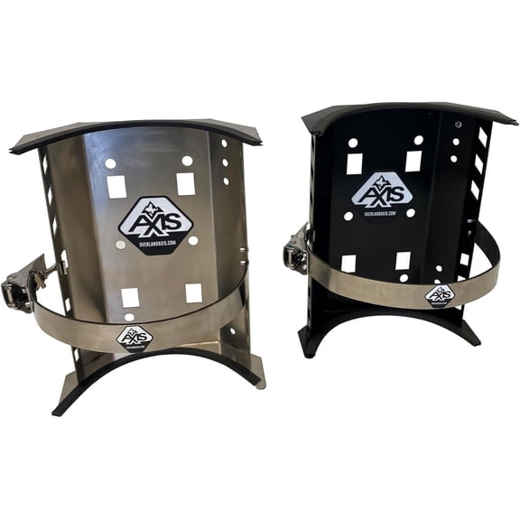 Stainless Steel 10 lb Co2 Carbon Dioxide Tank 20 lb Dry Fire Extinguisher Vehicle Mount Bracket 6.9" to 7.0" Diameter Cylinders