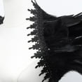 thumbnail image 4 of Chal de plumas, chal de plumas, capa elegante para hombros, chal de plumas para accesorios de disfraces de Halloween y cosplay, 4 of 9