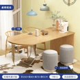 thumbnail image 1 of Design Acrylic Dining Table Wooden Waterproof Nordic Elegant Dining Table Minimalist Modern Mesas De Comedor Kitchen Furniture My Lux Decor Round, 1 of 22