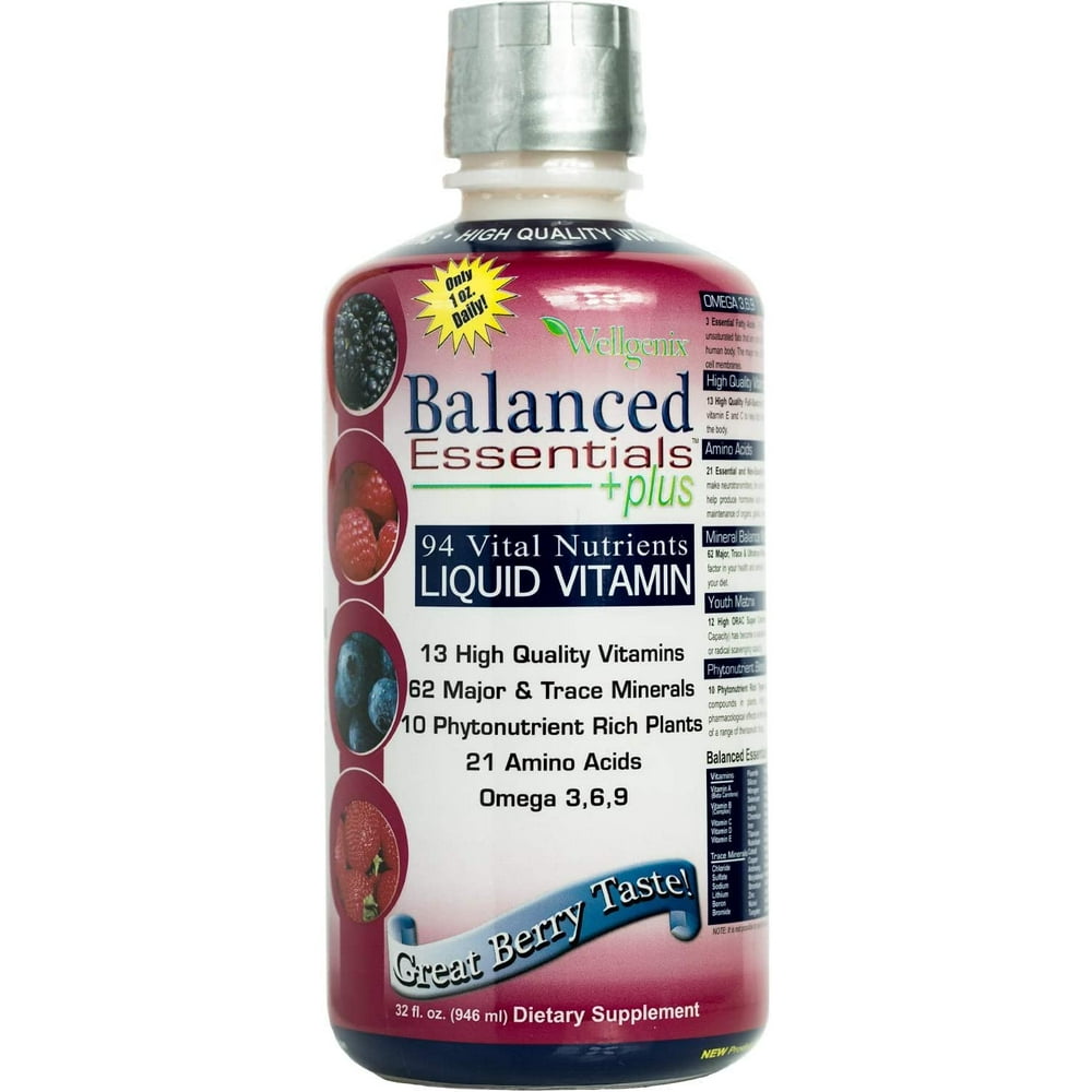 Balanced Essentials Liquid Nutritional Supplement, 32 Ounces Very