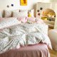 thumbnail image 5 of Algodón Floral Funda Nórdica Reina Chica Rosa Floral Juegos de cama, estilo jardín, 5 of 7