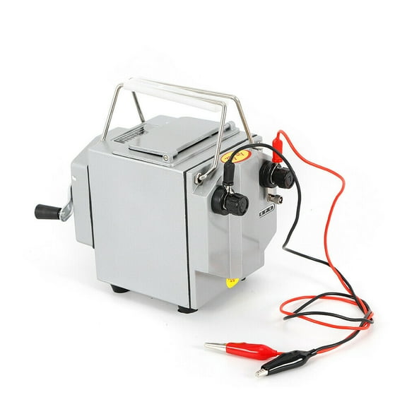 1000MΩ 1000V Meter Insulation Tester Resistance Meter 120RPM Professional Portable Hand Crank Insulation Megohm Tester Resistance Meter Megohmmeter