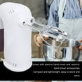 thumbnail image 2 of Batidora de mano eléctrica de 5 velocidades, batidora de mano de 500W de potencia con batidor para hornear y cocinar, UE 220V, 2 of 5