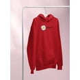 thumbnail image 3 of Daisy Hand Drawn Blessed Text    Hoodie Women -Image by Shutterstock, Female XX-Large, 3 of 4