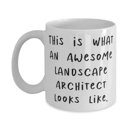 Best Landscape Architect, This is What an Awesome Landscape Architect Looks, Perfect 11oz Mug For Colleagues From Coworkers