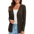 thumbnail image 2 of Urban CoCo Women's Button Down Lightweight Knit Cardigan Sweater with Pockets, 2 of 7
