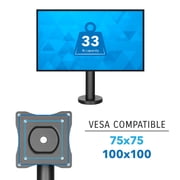 Mount-It! Height Adjustable Point of Sale (POS) Monitor Mount for Retail