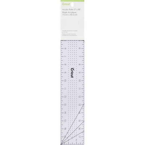 Cricut Acrylic Ruler 3"X18"Lilac