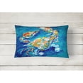 thumbnail image 2 of By Chance Crab Canvas Fabric Decorative Pillow, 2 of 3