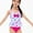Hot Pink, variant on EGNMCR Kids Toddler Infant Baby Girl Swimsuit One Piece Ruffle Swimwear Bathing Suits Hawaiian Beach Wear Holiday Clothes for 4 5 Years Summer