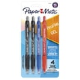 thumbnail image 1 of Paper Mate Profile Gel Pens, Medium Point (0.7 mm), Retractable, Assorted Colours, 4 Count, 1 of 6