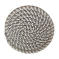 thumbnail image 1 of Handwoven Cotton Coaster Heat-Resistant Kitchen Mats Table Protection Natural Cotton Hot Plate Mats for Cooking Baking Kitchen Counter Table, 1 of 8