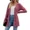 Wine Red, variant on Women's Long Sleeve Cardigan Sweater Lightweight Button Down Brushed Knit Tops with Pockets S~3XL
