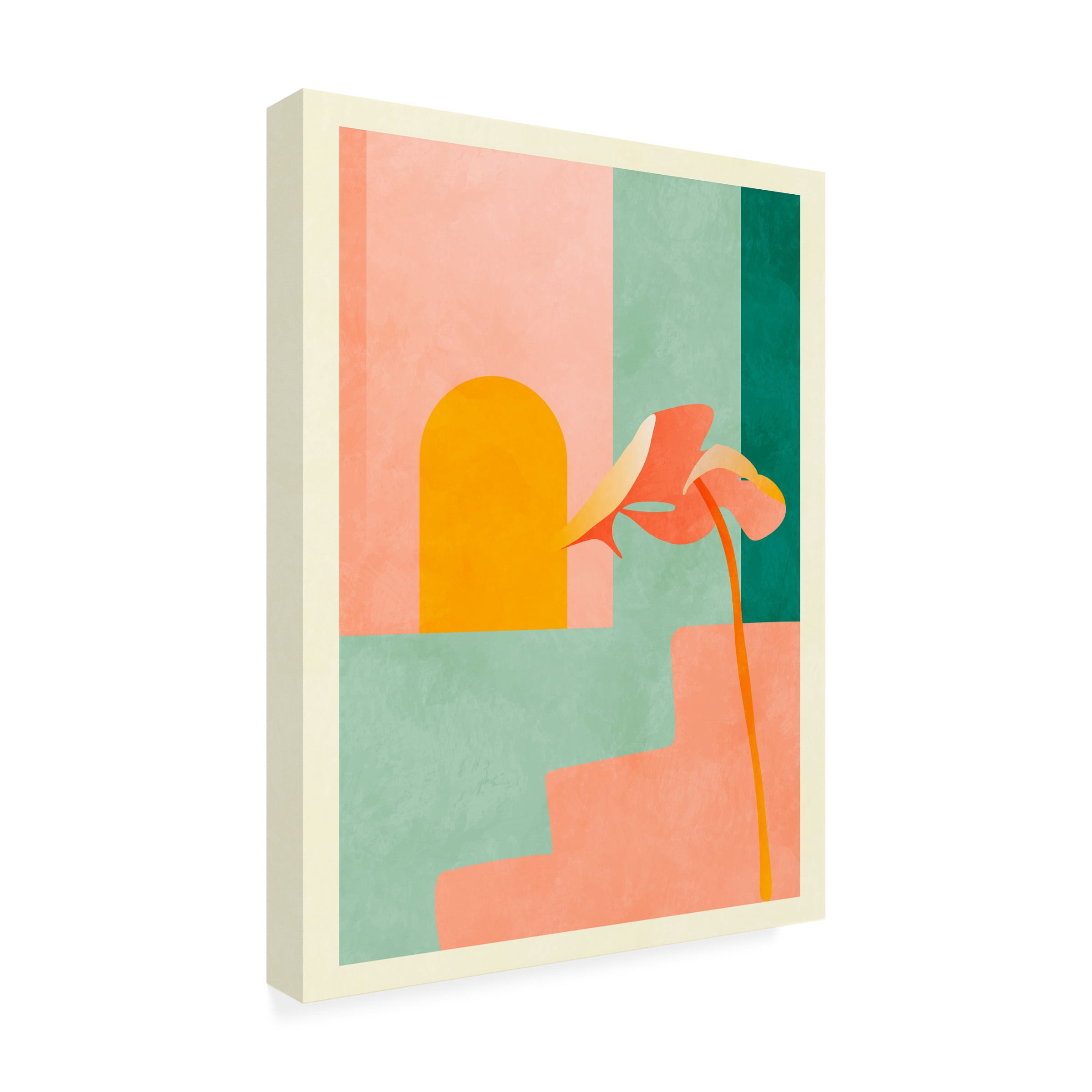 Ana Rut Bre 'Spaces 3 Treppe' Canvas Art