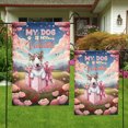 thumbnail image 4 of My Dog Is My Valentine Cute Bull Terrier in Gift Box Garden Flag 12x18in Double Sided Bully Dog Lovers Gifts Idea Outdoor Decor - 3006, 4 of 5