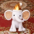 thumbnail image 6 of Plush Elephant Pillow Stuffed Animal Doll 9.8'' Soft Stuffed Elephant Plush Toy Christmas Decor Gift, 6 of 6