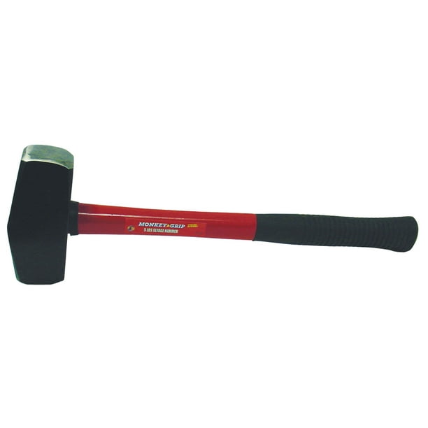 Barjan 07572831 Monkey Grip 5 Pound Sledge Hammer