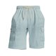 thumbnail image 4 of pstuiky Abreviatura para hombres, Pantalones cortos versátiles de color sólido con múltiples bolsillos y cintura elástica con cordón para hombre Pantalones cortos de golf, 4 of 6