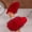 Red, variant on Lolmot Cozy Faux Fur Womens Slippers Fashion Closed Toe Slip On Fluffy Sandals Warm Plush Slide Shoes Indoor Outdoor