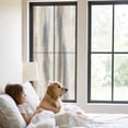 thumbnail image 2 of Beige Gray Window Privacy Film, Abstract Grunge Mottled Neutral Texture Static Cling UV Sun Blocking Heat Control Window Tint Day and Night, Non-Adhesive One Way Windows Privacy Cover 29.5''x78.7'', 2 of 7
