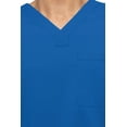 thumbnail image 5 of Healing Hands Blue Label Men's James 1-Pocket Scrub Top, 5 of 6