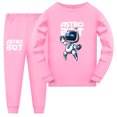 thumbnail image 1 of Nouveau Pyjama robot Astronaute Printemps et Automne pour Garçons et Filles, Col Rond, 1 of 2