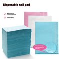thumbnail image 4 of 50Pcs Disposable Nail Mats Fordable Nail Paper Towels Waterproof 3 Ply Nail Art Paper Pads Nail Art Accessories, 4 of 8