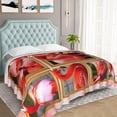 thumbnail image 5 of Flamingo Throw Blanket, 40"x50" Flannel Cute Flamingos Themed Throw Blankets, Soft Nap Throw Blanket for Home Boys Girls Women Flamingo Lovers Gifts, 5 of 5